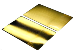 Sliq Mirror Gold 24K NFC Card